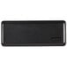 A rectangular black Universal synthetic wool felt dry erase eraser with a white border.