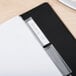 A file folder with Avery Big Tab White Paper Dividers inside.