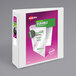 A white Avery binder package with a clear cover and logo.