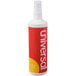 A white bottle of Universal Dry Erase Spray Cleaner with a red label.