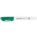 A Universal green bullet tip dry erase marker.