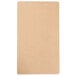 A brown Universal hardboard clipboard with metal rivets.