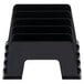 A black plastic Universal incline sorter with 5 sections.