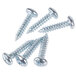 A set of screws for mounting the Universal Black Plastic Wall File to a wall.