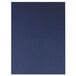 A dark blue Universal casebound notebook with black lines on the cover.