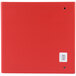 A red Universal economy non-stick binder with white labels on the spine.