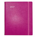 Filofax C1811003 8 1/2 inch x 10 3/4 inch Fuchsia 2017 - 2018 Monthly Planner