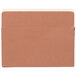 A brown file pocket.