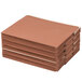 A stack of brown Universal letter size file pockets.