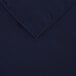 a close up of a blue cloth