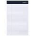 A white Universal legal writing pad with lined paper.