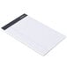 A white Universal legal pad with lined paper.