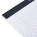 A Universal white legal writing pad with lined paper on top.