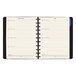 Filofax C1811401 8 1/2 inch x 10 3/4 inch Black 2018 Soft-Touch Weekly Planner