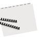 A white file with Avery Index Maker dividers and black labels.
