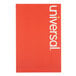 A red rectangular legal size box bottom hanging file folder with white text reading "UNV14151"