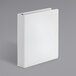 A white Universal Comfort Grip Deluxe Plus binder with a white cover.