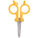 Fiskars 01005434 4 inch Orange Double-Loop Folding Scissors