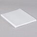 A white sheet of paper in a Universal clear sheet protector.