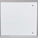 A white square Universal economy view binder with holes on the sides.