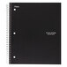 Five Star 72057 Black College Rule 1 Subject Wirebound Notebook, Letter - 100 Sheets