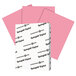 International Paper 075300 Springhill Digital 8 1/2 inch x 11 inch Cherry Pack of 110# Smooth Index Paper Cardstock - 250/Pack