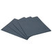 A group of dark blue Universal embossed paper pocket folders.