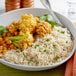 A bowl of Royal Basmati brown rice and vegetables.