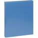 A light blue Universal deluxe view binder with a white background.