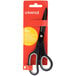 A package of Universal 8" carbon-coated industrial scissors with black and gray straight handles.