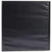 A black rectangular Universal economy non-stick view binder with white background.