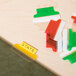 A group of colorful Avery Plastic Index Tabs on a table.