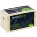 A yellow box of Universal yellow sticky notes.