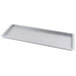 An Avantco silver metal rectangular grease tray.