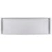A rectangular white Avantco grease tray.