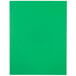 A green rectangular sheet of Astrobrights cardstock on a white background.