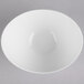 A white Reserve by Libbey oval porcelain bowl.