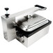 The Vollrath Cayenne Single Panini Sandwich Press with a metal handle.