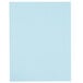 A blue paper on a white background.