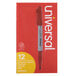 A red Universal bullet tip permanent marker in red and white packaging.