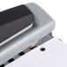 A close-up of the Swingline Precision Pro 2-to-3 Hole Punch.