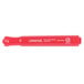 A red Universal desk style permanent marker with a red cap.