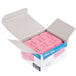 A white box of Paper Mate pink erasers.