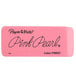 A Paper Mate Pink Pearl eraser in packaging.