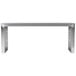 A metal shelf for a Vollrath hot or cold food table.