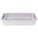 Vigor Full Size Anti-Jam Stainless Steel Steam Table / Hotel Pan - 4 inch Deep