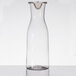 GET BW-1892-CL 64 oz. Customizable Polycarbonate Wine / Juice Decanter with Lid