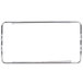 An American Metalcraft stainless steel rectangular griddle stand.