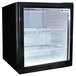 Excellence EMM-2S Black Countertop Display Refrigerator with Swing Door - 1.8 cu. ft.