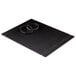 A black rectangular surface with black flex bands on it.